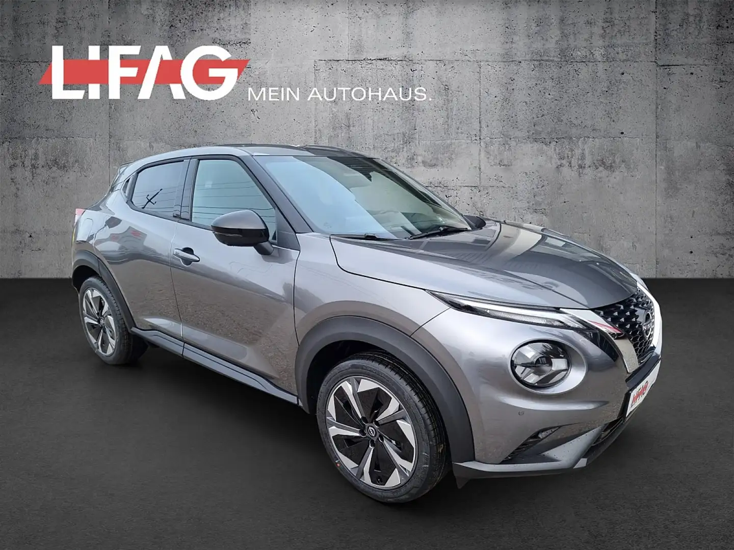 Nissan Juke 1,0 DIG-T N-Connecta+ *ab € 23.990,-* Grau - 1
