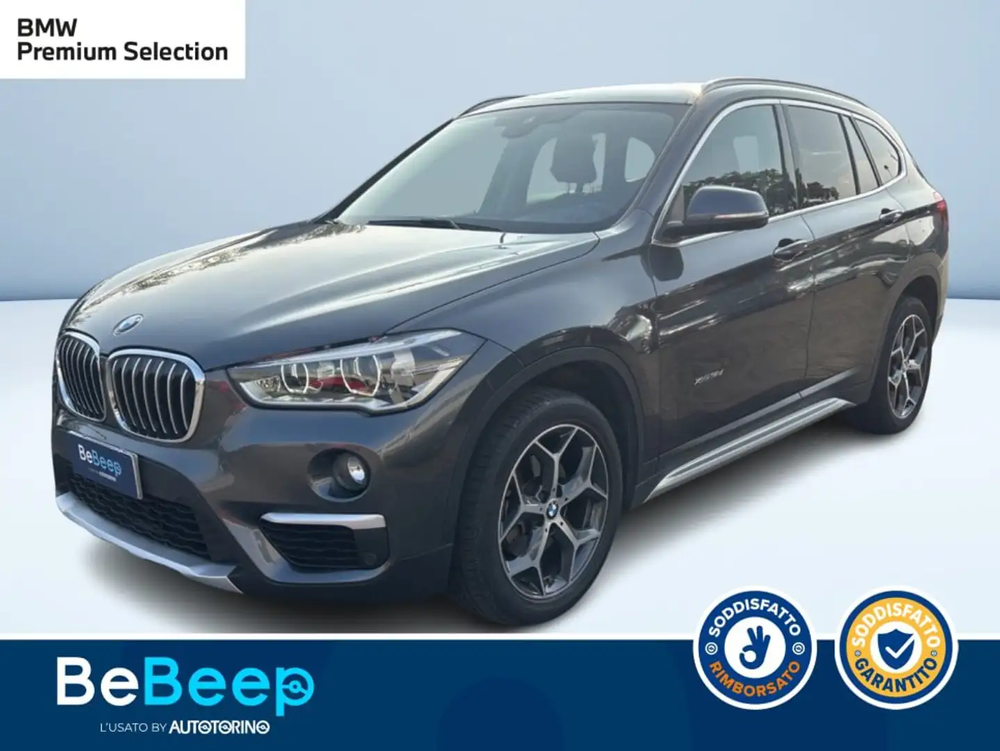 BMW X1 XDRIVE18D XLINE AUTO Gris - 1