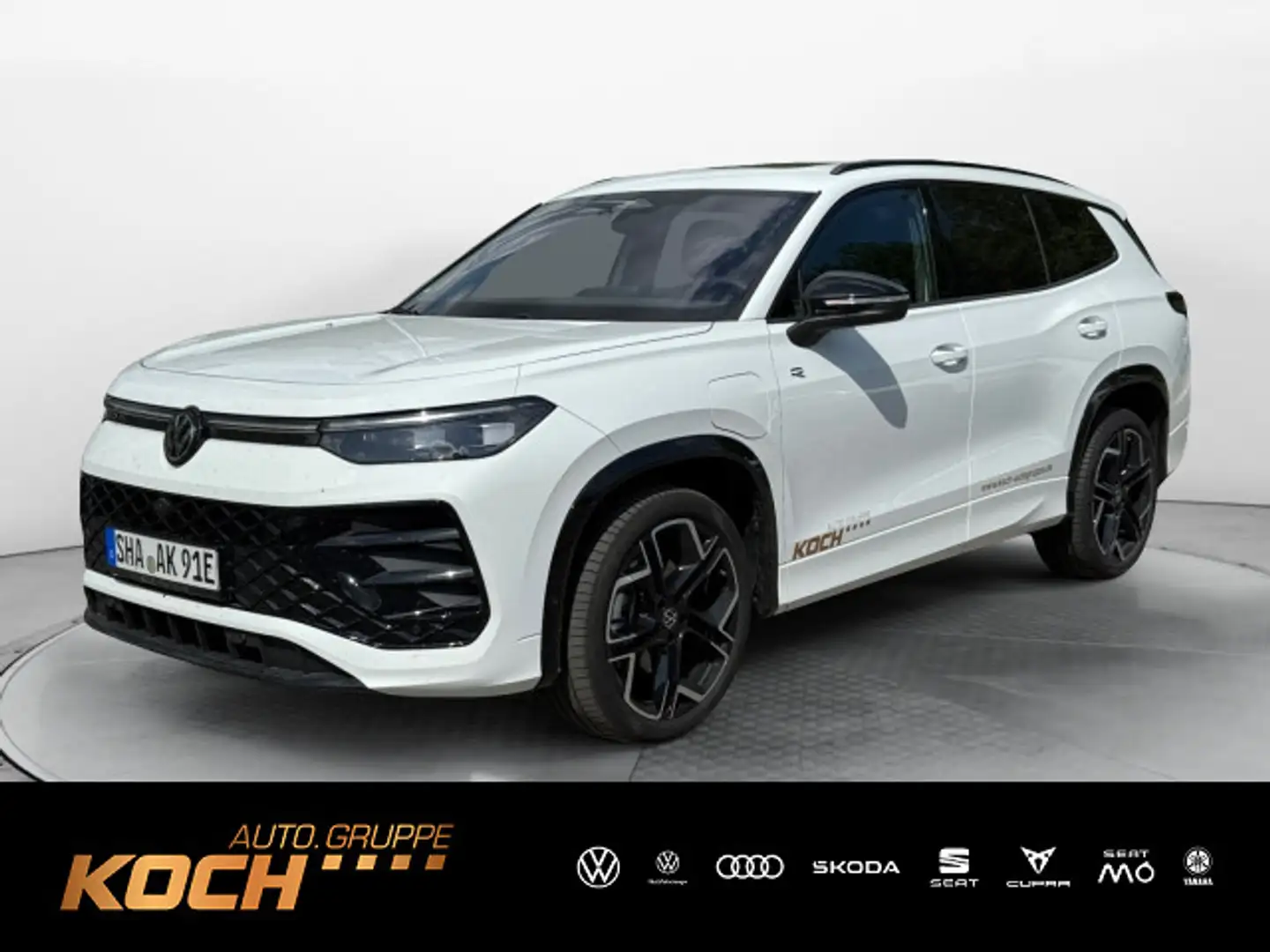 Volkswagen Tayron eHybrid R-Line DSG AHK HUD NAVI PANO Weiß - 1