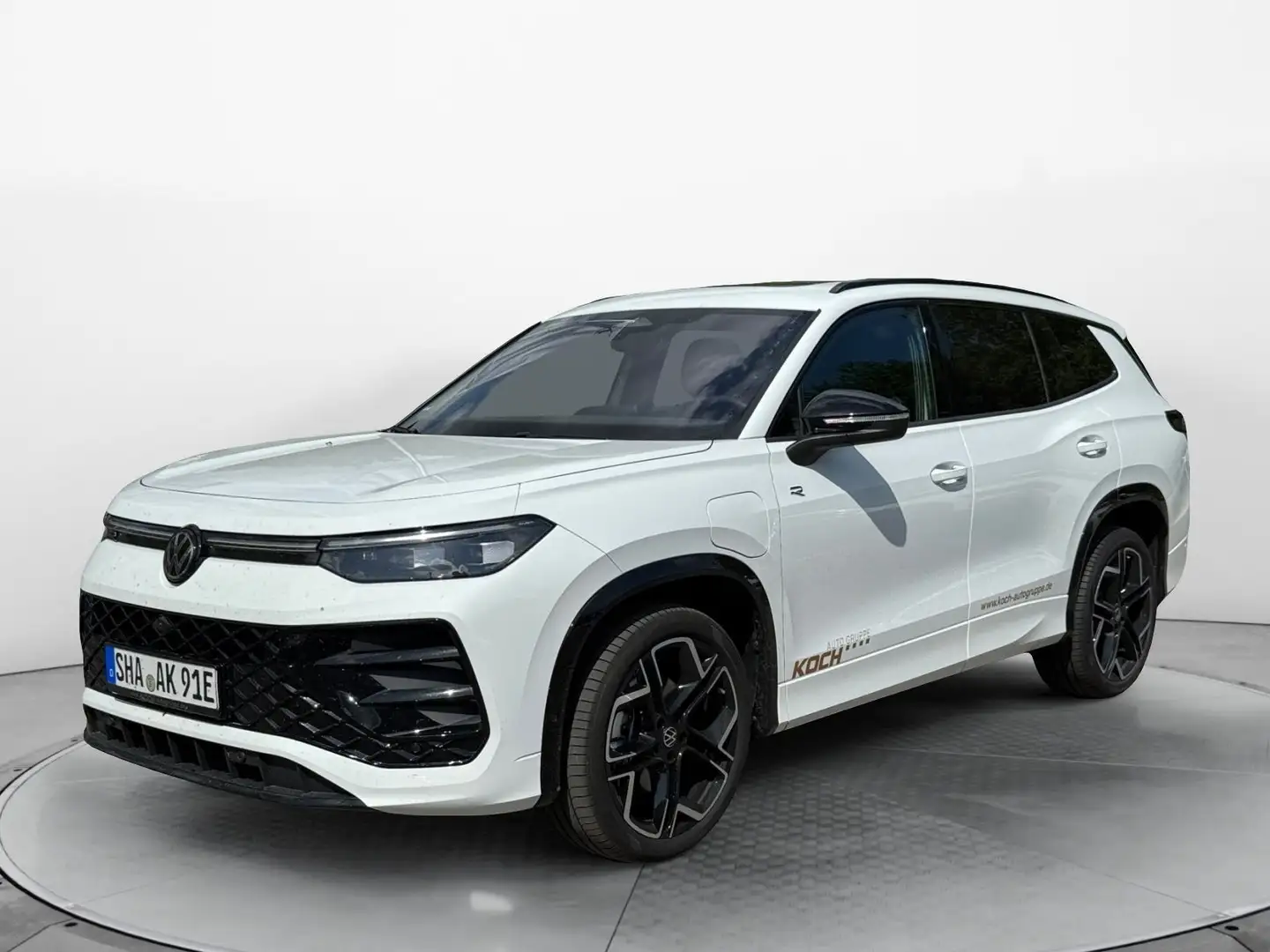 Volkswagen Tayron eHybrid R-Line DSG AHK HUD NAVI PANO Weiß - 2