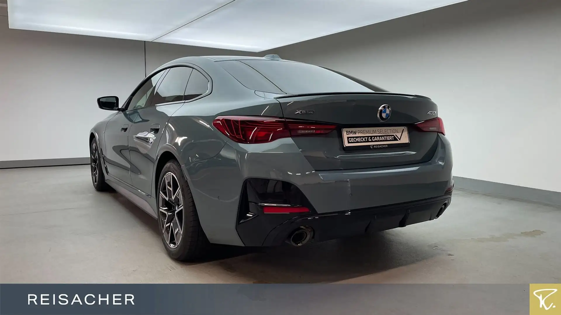 BMW 430 430i A xDrive Gran Coupé M-Sport,M-Sport PRO,el. Groen - 2