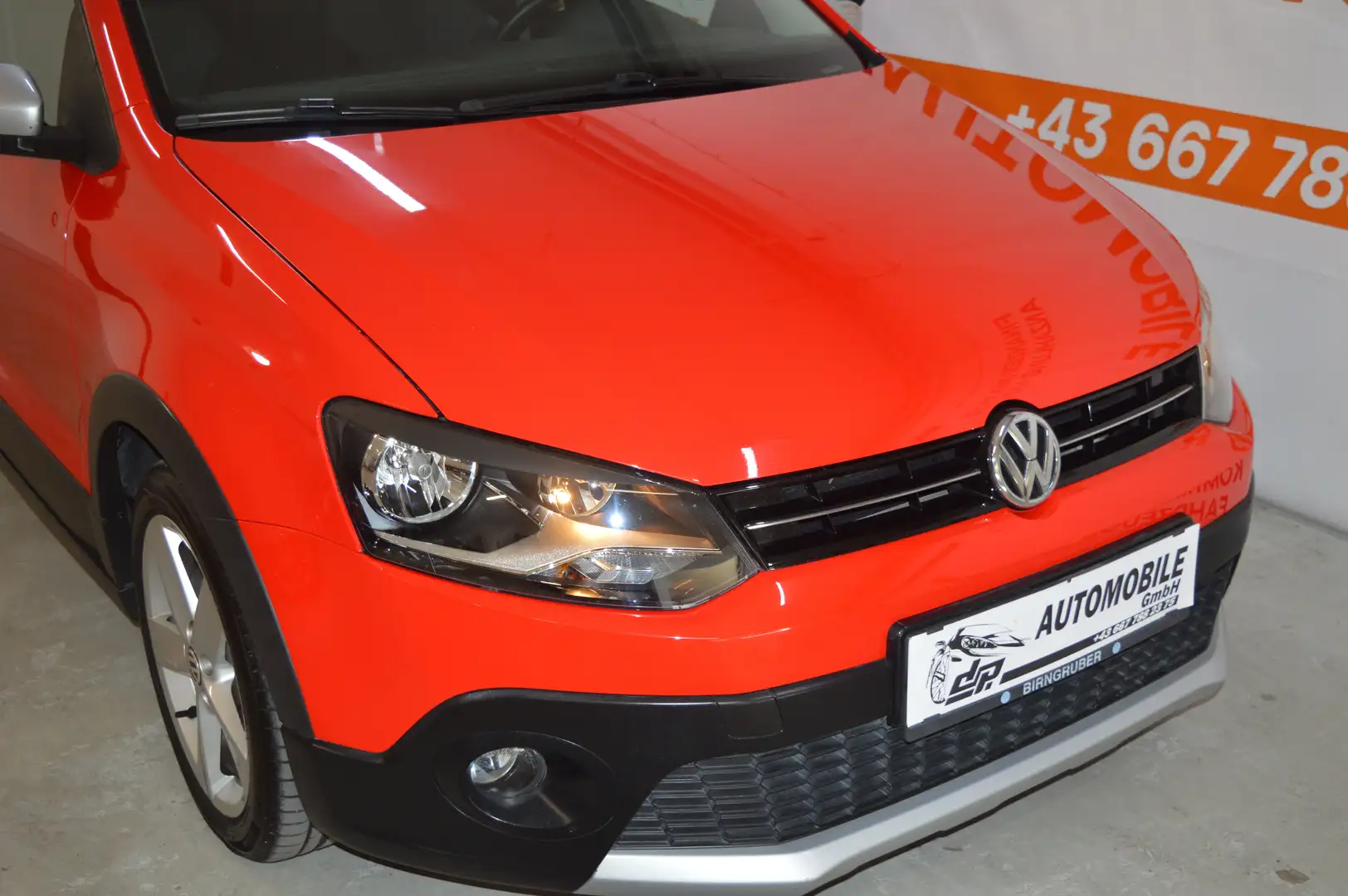 Volkswagen Polo Cross 1,2 **2. Besitz**Steuerkette neu** Rot - 2