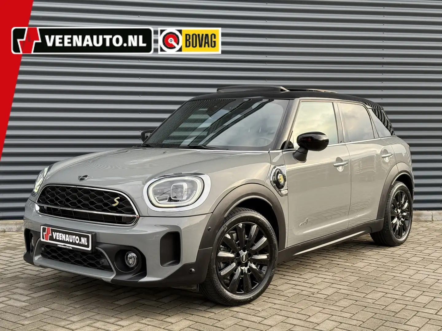 MINI Cooper S Countryman 2.0 E ALL4 Pano/Leder/Stoelwarm/Apple Grey - 1