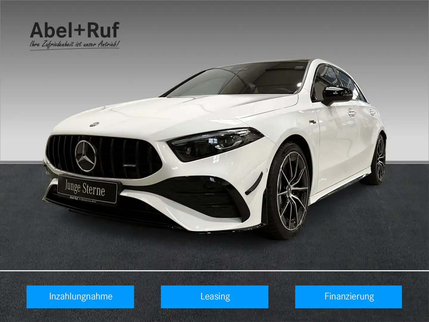 Mercedes-Benz A 35 AMG 4M Aero-Paket+MULTI+NIGHT+Pano+Burm+LRH Fehér - 1