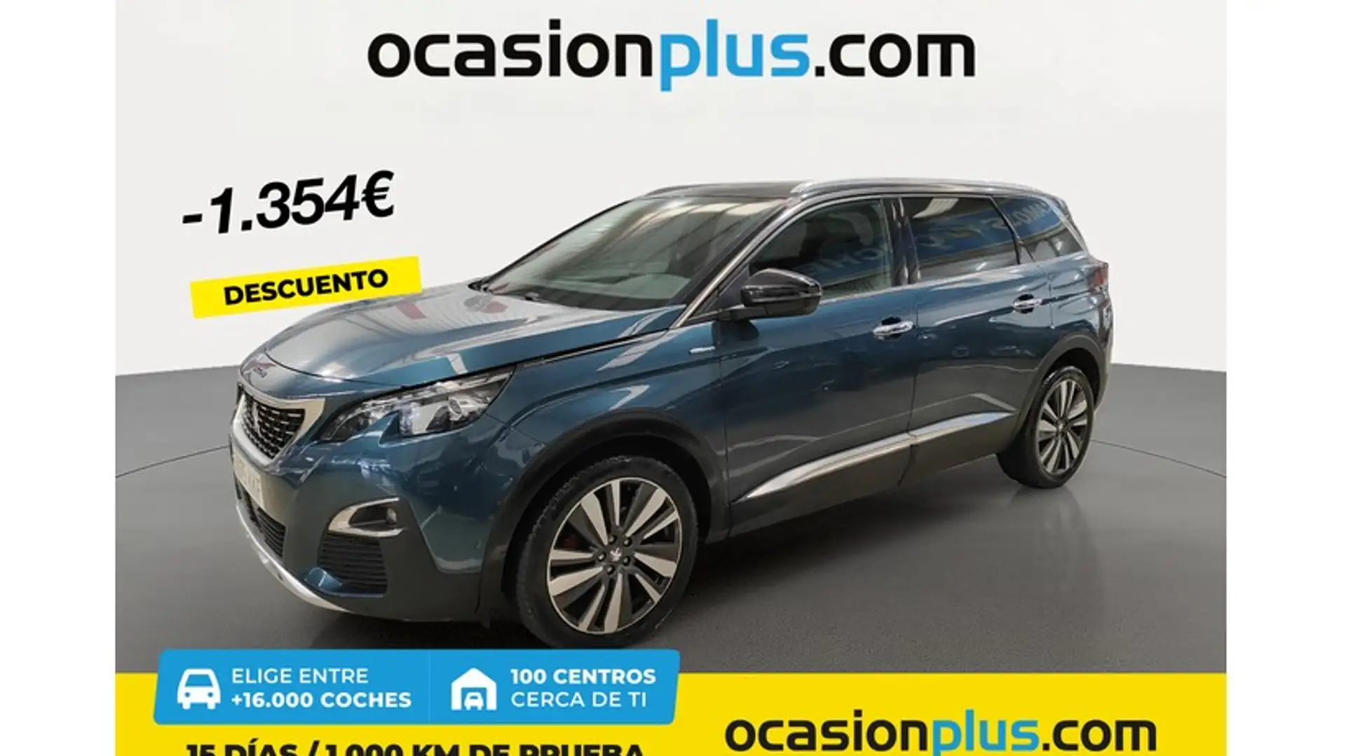 Peugeot 5008 1.6 BlueHDi Style 7 pl. 120 Vert - 1