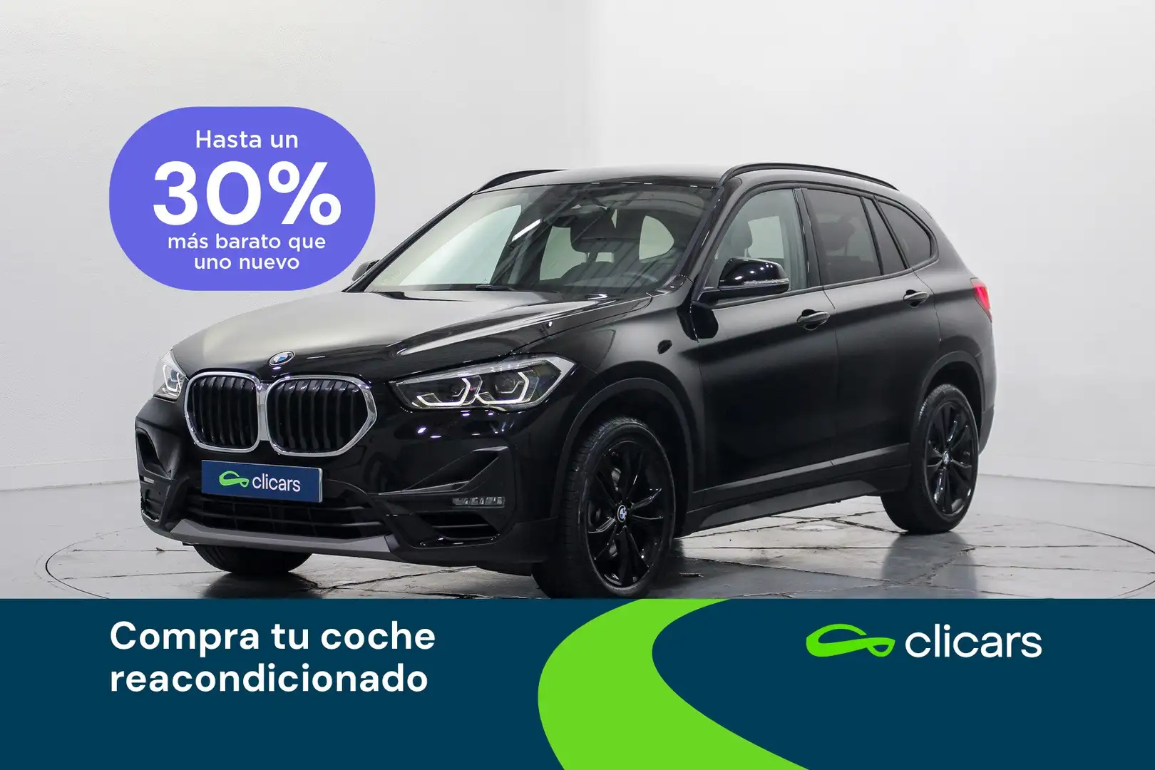 BMW X1 sDrive 20iA Schwarz - 1