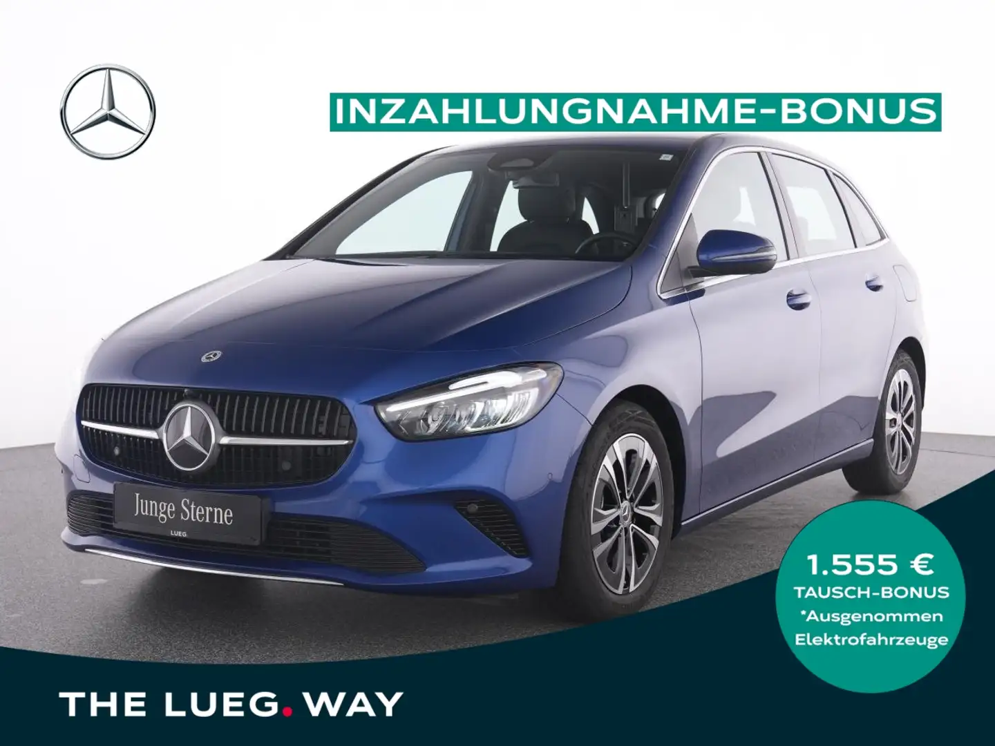 Mercedes-Benz B 180 Progressiv+NavPrem+LED-HP+SpurA+EHeckk+RFK Modrá - 1