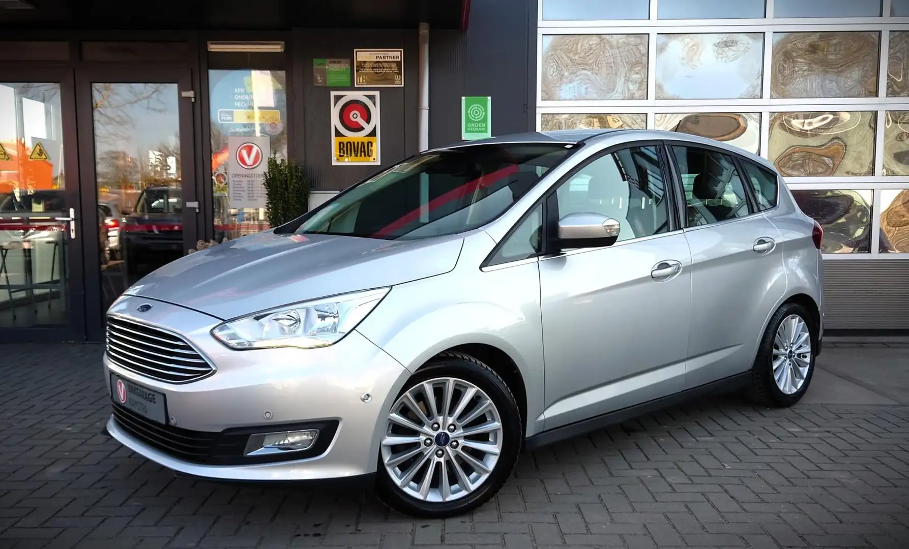 Ford C-Max 1.5 Titanium NAP Navi/PDC/Clima/Cruise/220vAansl. Gris - 2