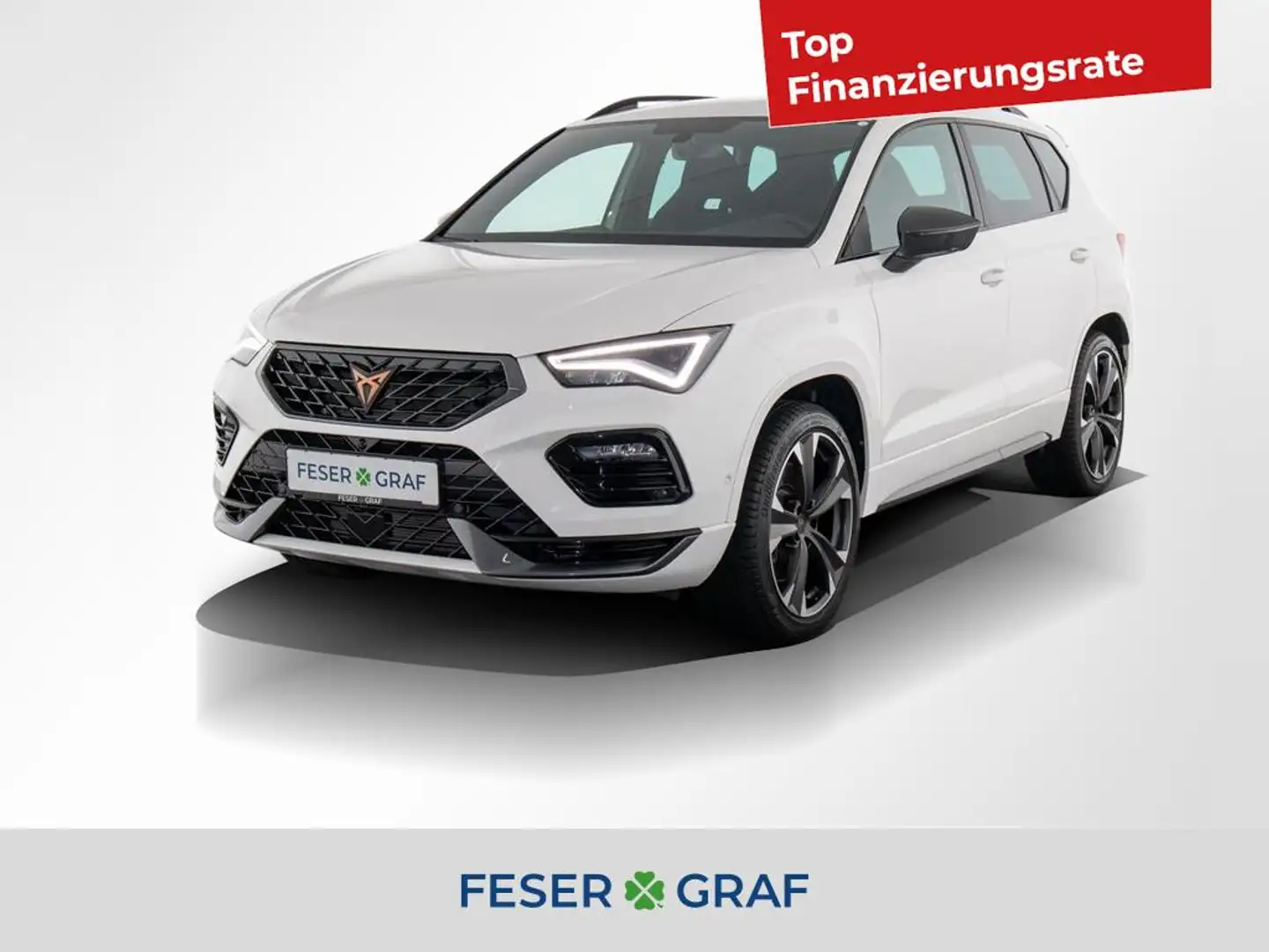 CUPRA Ateca 2.0 TSI DSG 4 Drive LED 360° Navi Alu-19` Blanco - 1