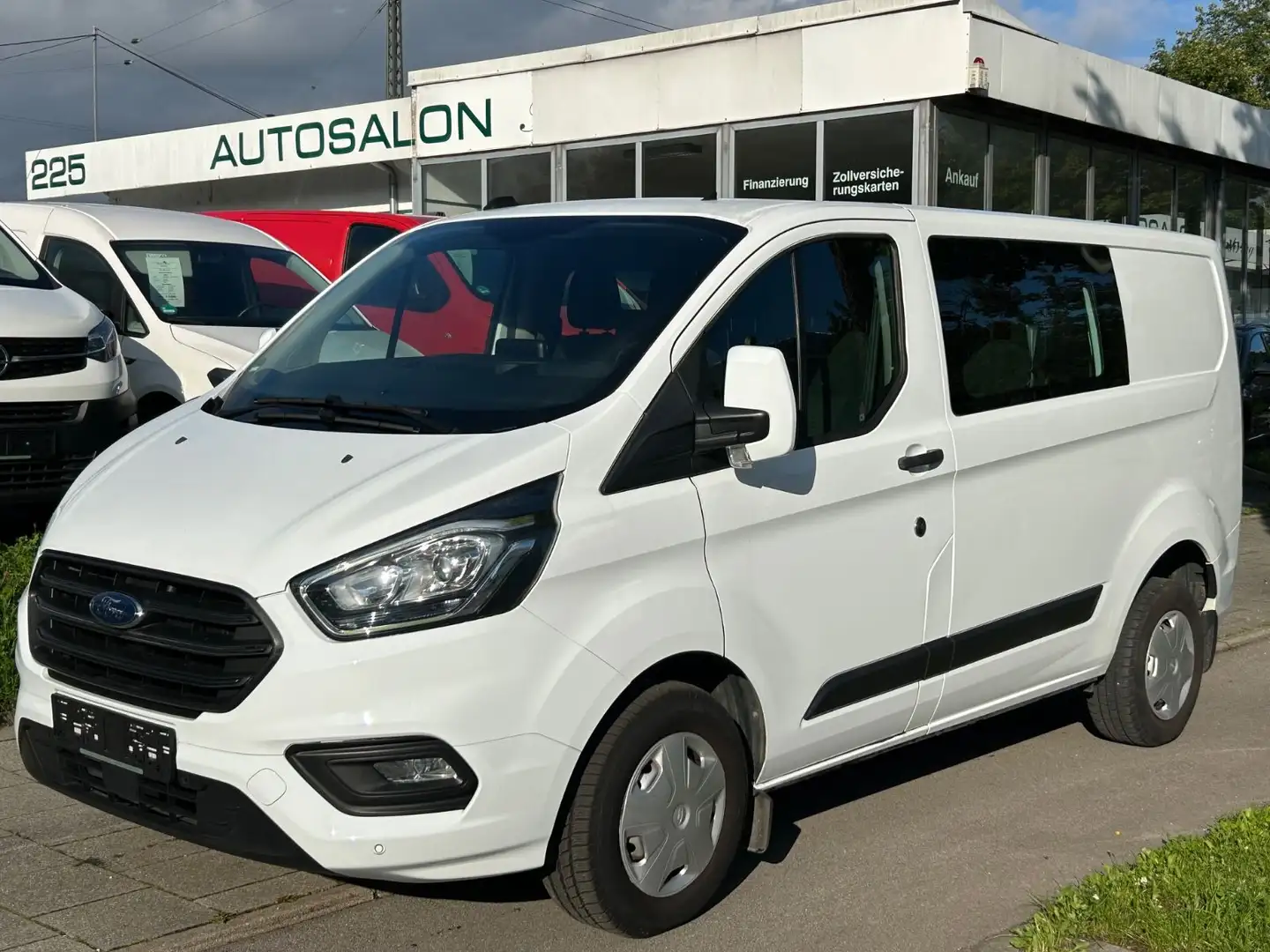 Ford Transit Custom MixTo 6-Sitzer Blanc - 1