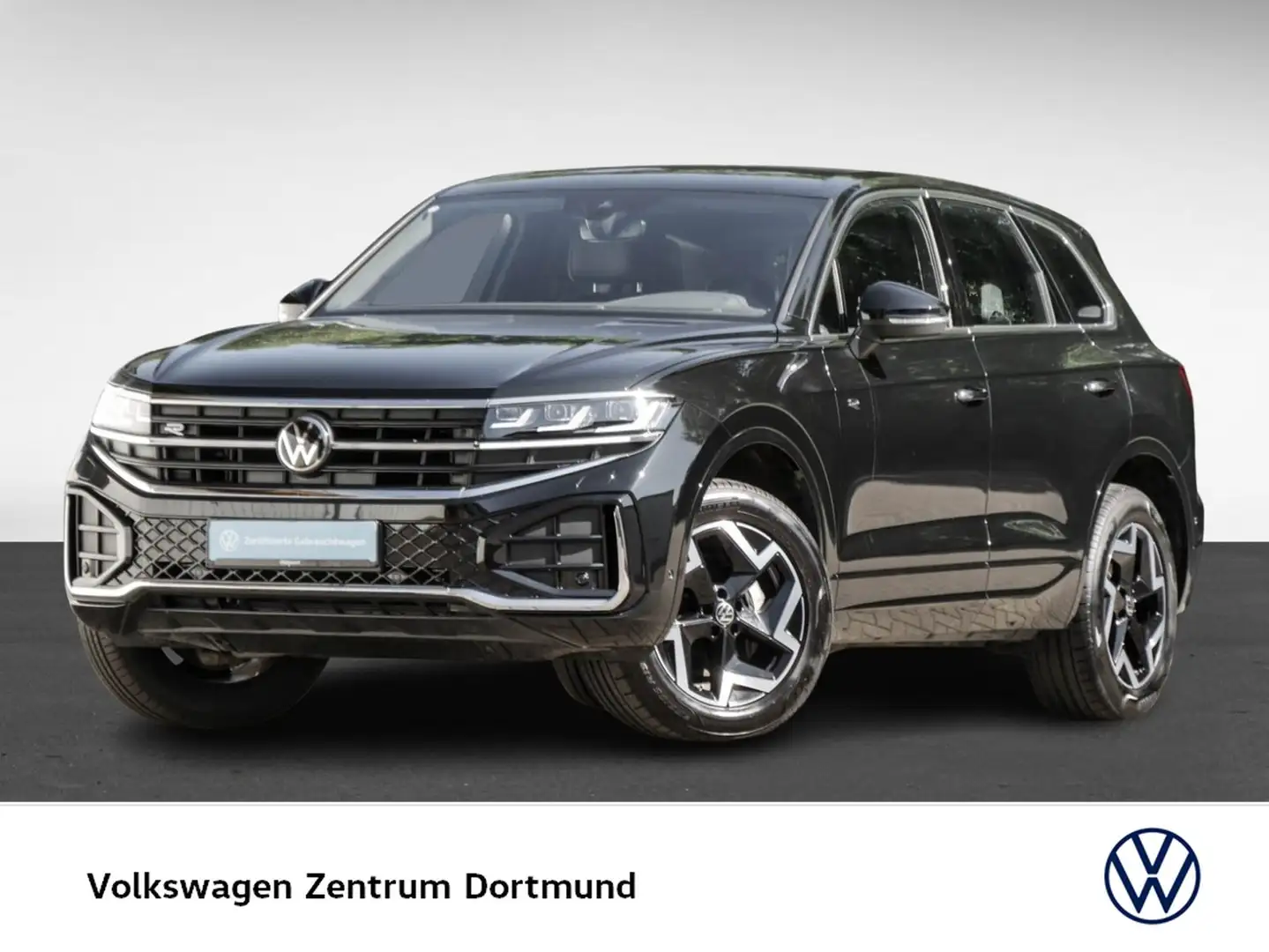 Volkswagen Touareg V6 R-LINE NEUES MODELL AHK CAM ACC LM19 Nero - 2