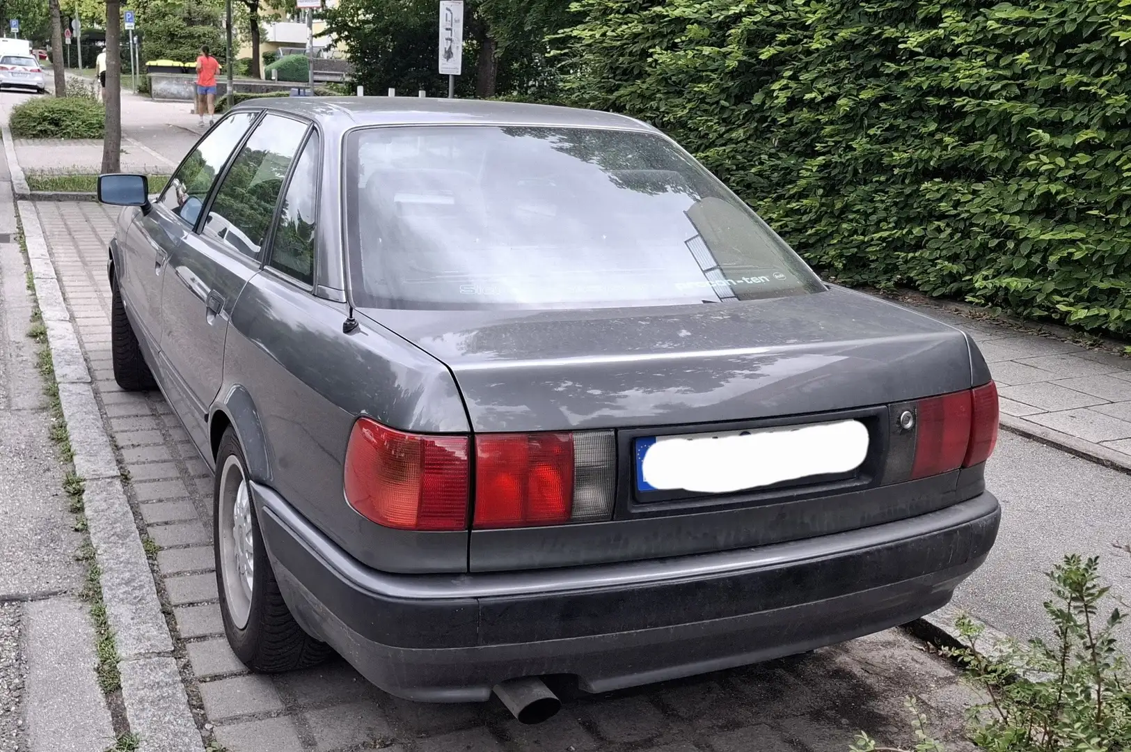 Audi 80 B4 Oldtimer mit H-Kennzeichen Grau - 2