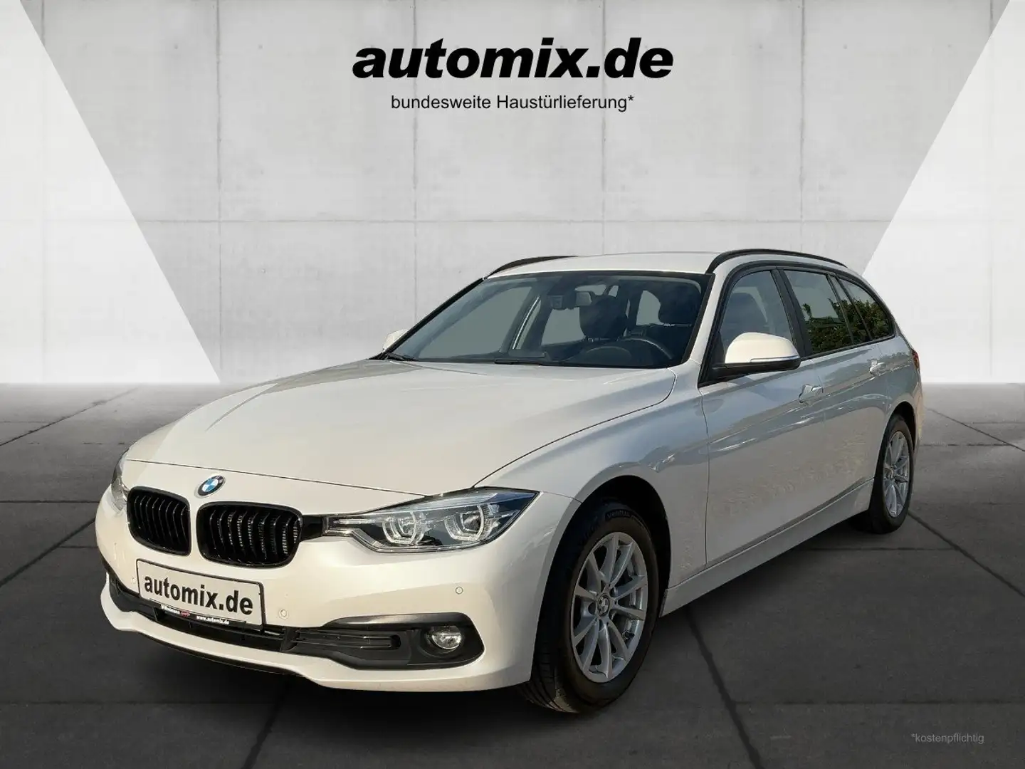 BMW 320 d AUTOM.,LED,Navi,SHZ,PDC Blanc - 1