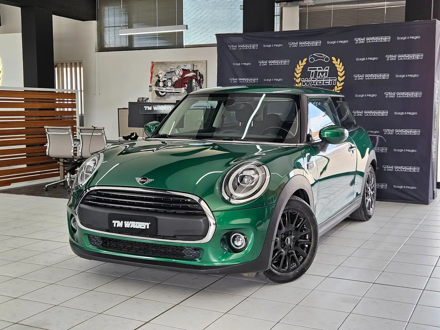 MINI One 3p 1.5 One Baker Street 102cv auto- TAGLIANDI MINI Verde - 1