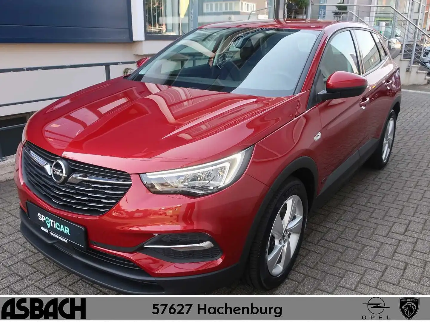 Opel Grandland X Hybrid Rot - 1