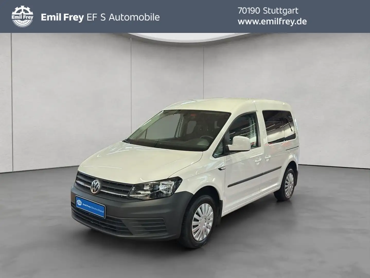 Volkswagen Caddy 1.0 TSI Trendline Navi Weiß - 1