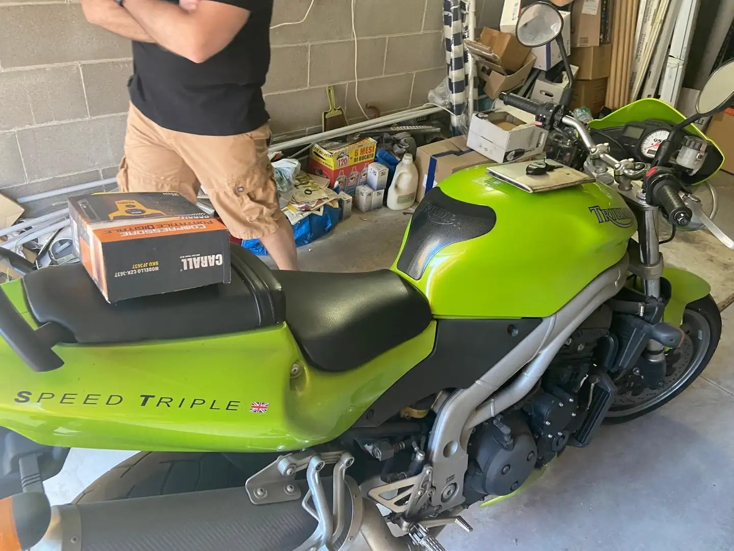 Triumph Speed Triple 955i Verde - 1