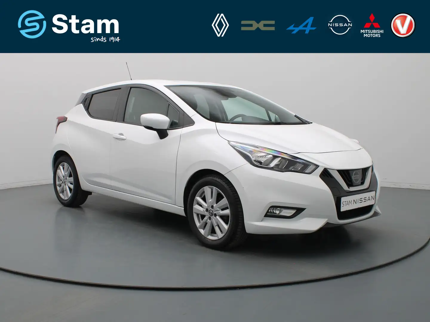 Nissan Micra 100pk IG-T N-Connecta Airco | Camera | Cruise | Na Wit - 1
