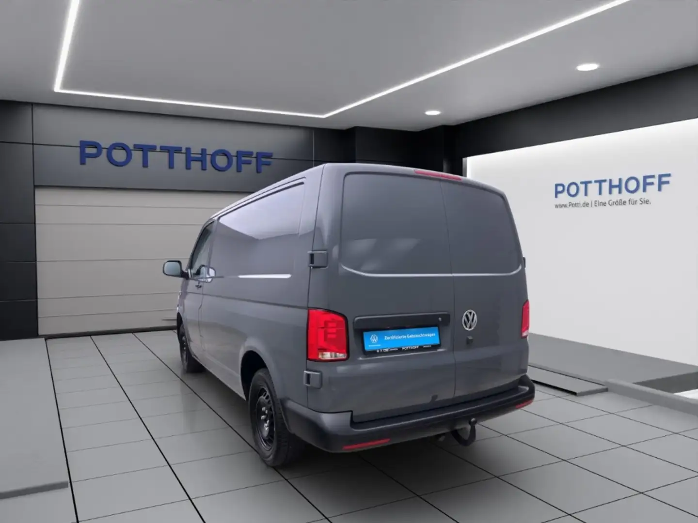 Volkswagen T6.1 Transporter Kasten 2.0 TDI FWD NAVI KAMERA AHK Grau - 2