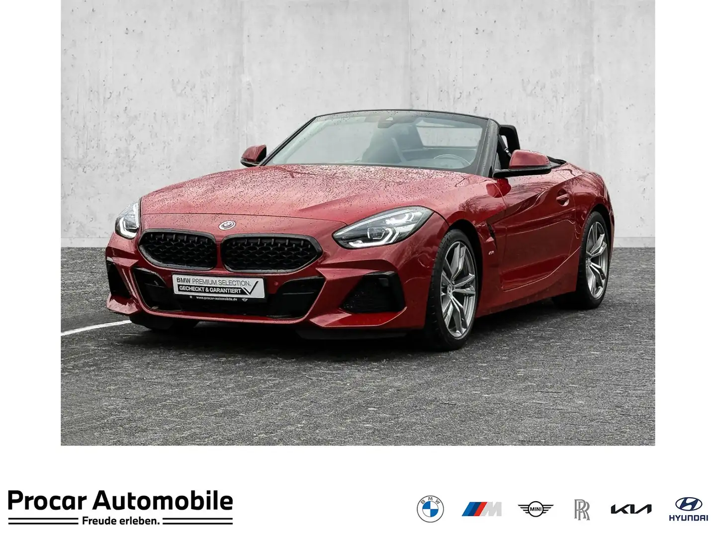 BMW Z4 sDrive20i M Sport KAMERA+NAVI+LED+DAB+HIFI Rot - 1