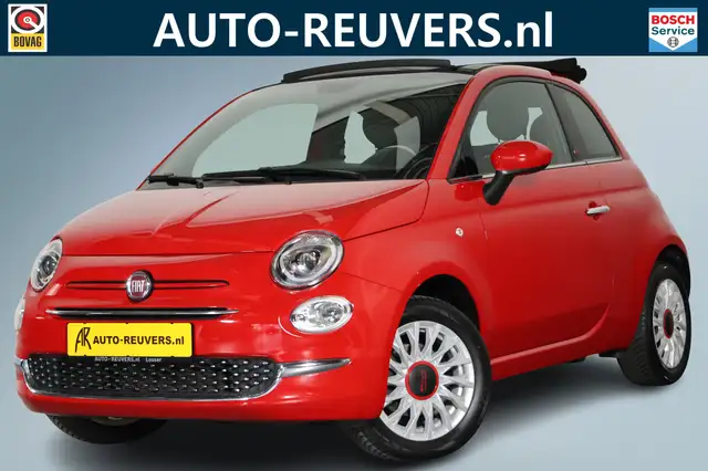 Fiat 500C 1.0 Hybrid RED Cabrio / Opendak / Navigatie / Crui