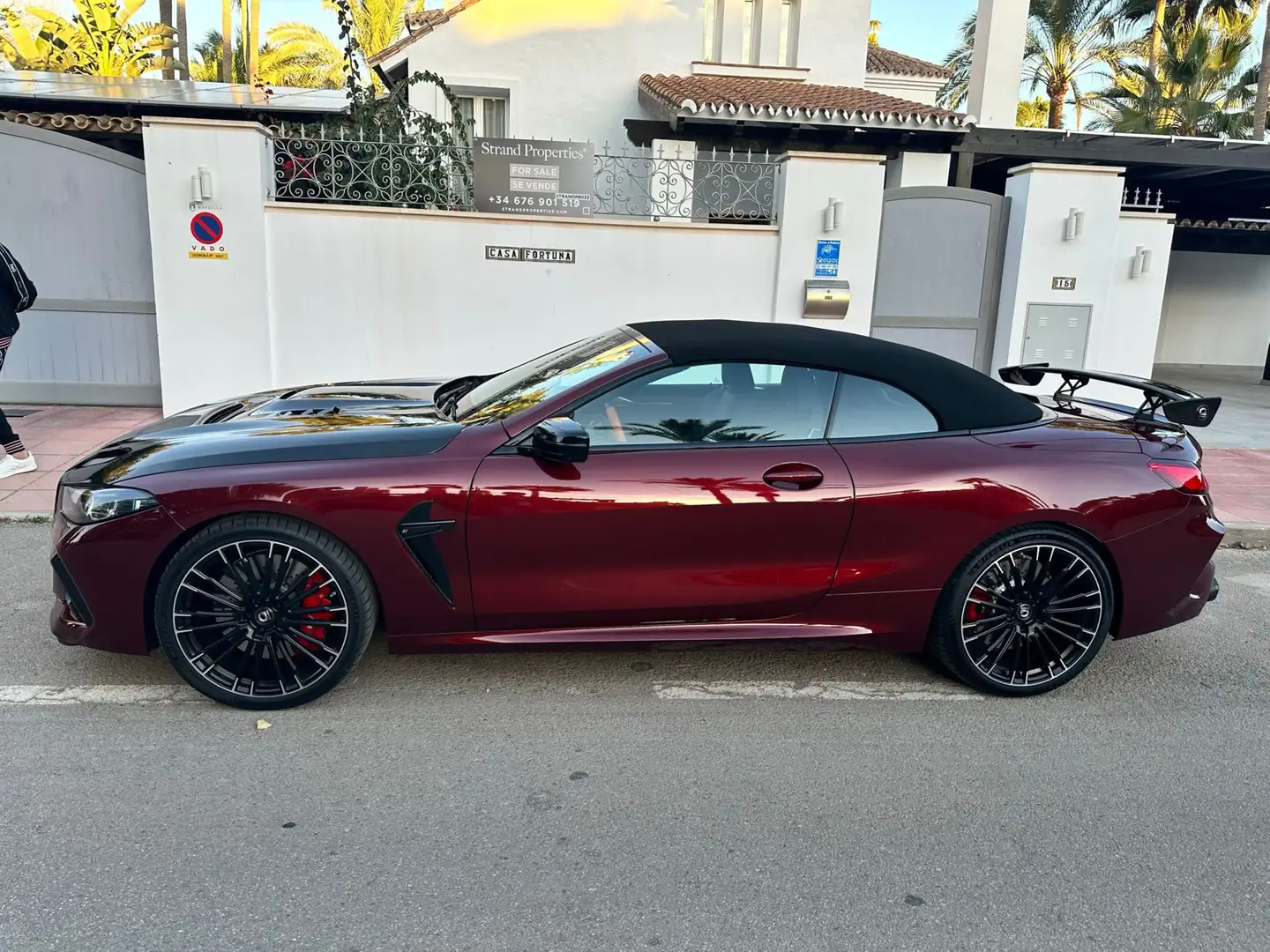 BMW 840 M8 Competition Cabrio 2022 820cv Roşu - 2
