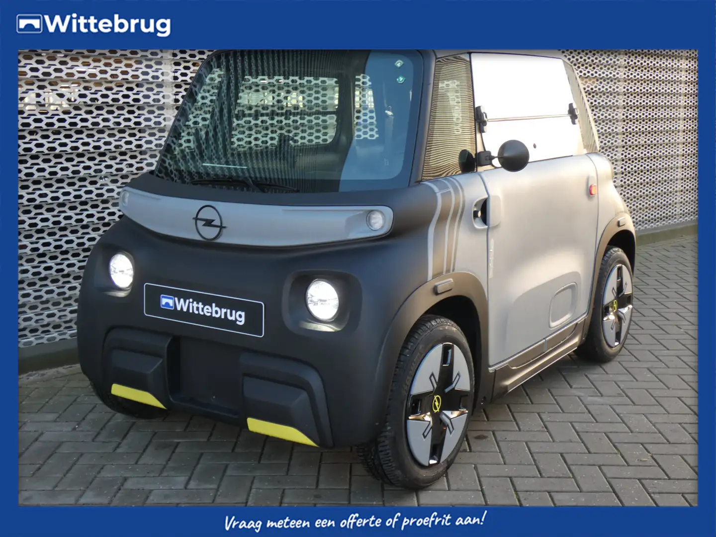 Opel Rocks-e Brommobiel Base 100% Elektrisch | Grijs - 1