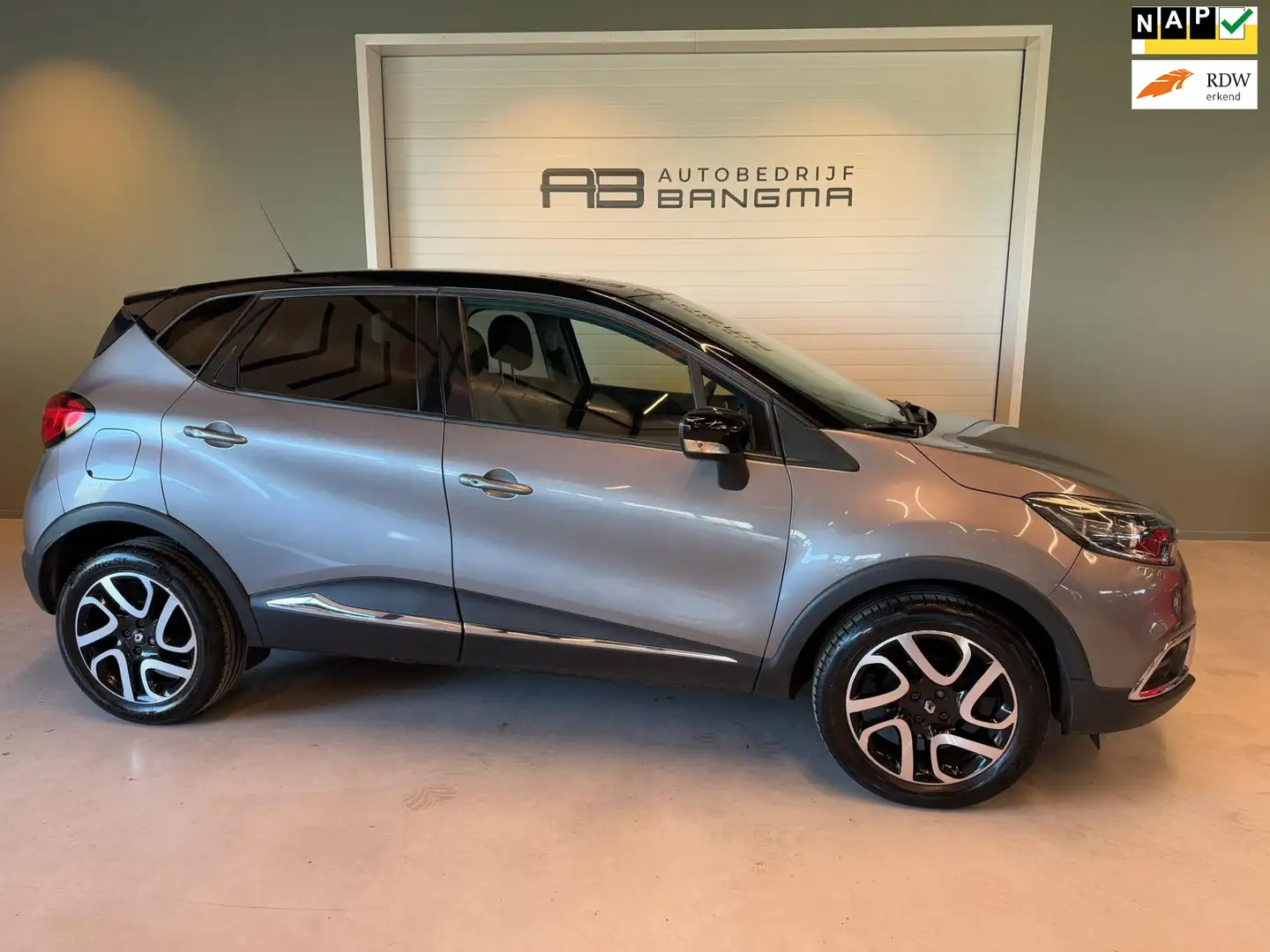Renault Captur 0.9 TCe DYNAMIQUE-uitv/CLIMA AIRCO/LM-VELGEN/CRUIS Gris - 1
