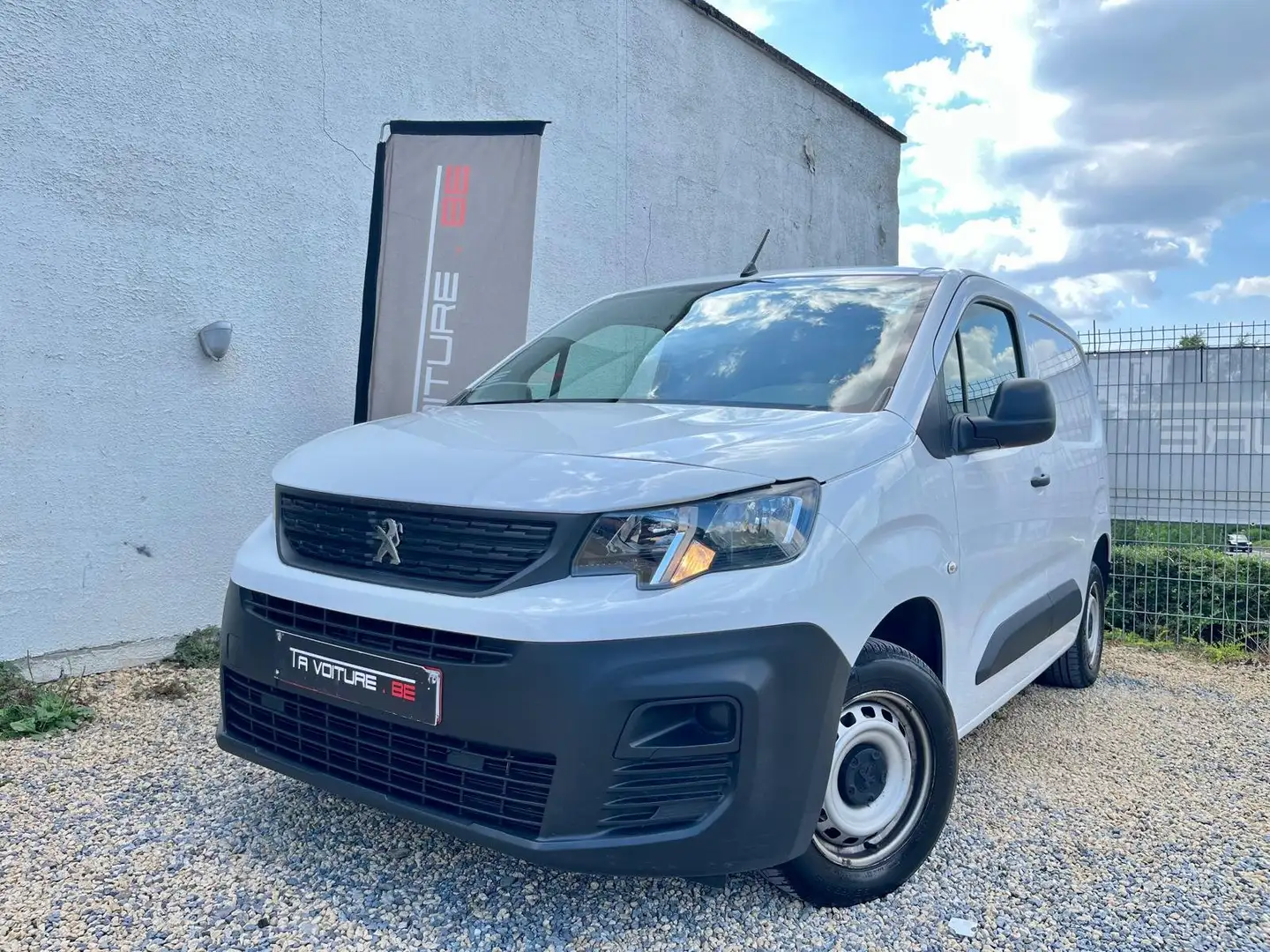 Peugeot Partner 1.5 BlueHDi L1 Pro TVA/3Pl./TEL/CLIM/PDC/USB/CRUIS Alb - 2