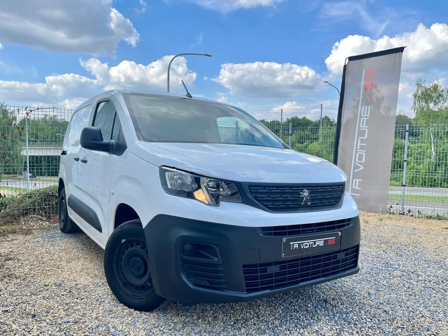 Peugeot Partner 1.5 BlueHDi L1 Pro TVA/3Pl./TEL/CLIM/PDC/USB/CRUIS Alb - 1