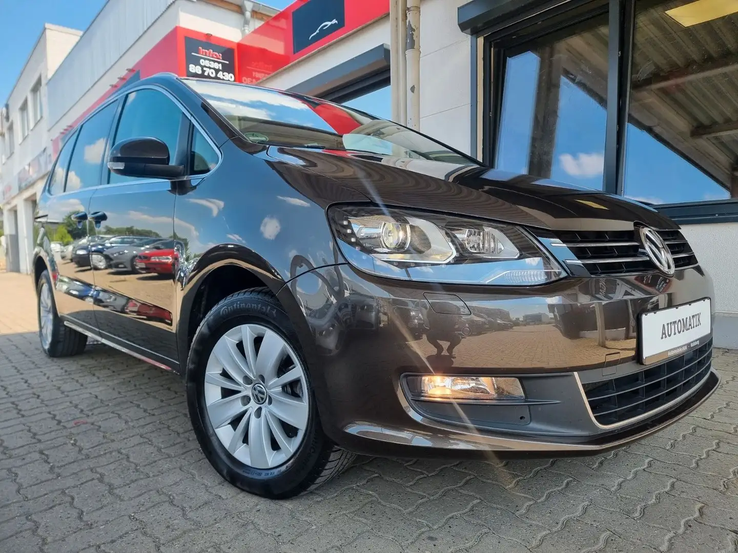 Volkswagen Sharan Comfortline BMT 2.0 TDI BI-Xenon/7-Sitze/ Bruin - 1