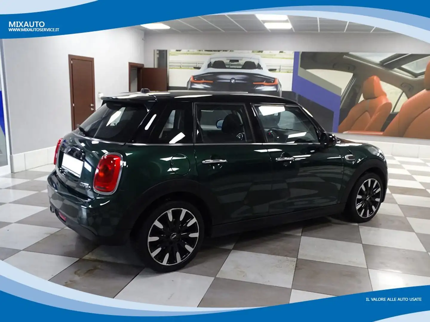 MINI Cooper D 5 Porte Boost AUT EU6 Grün - 2