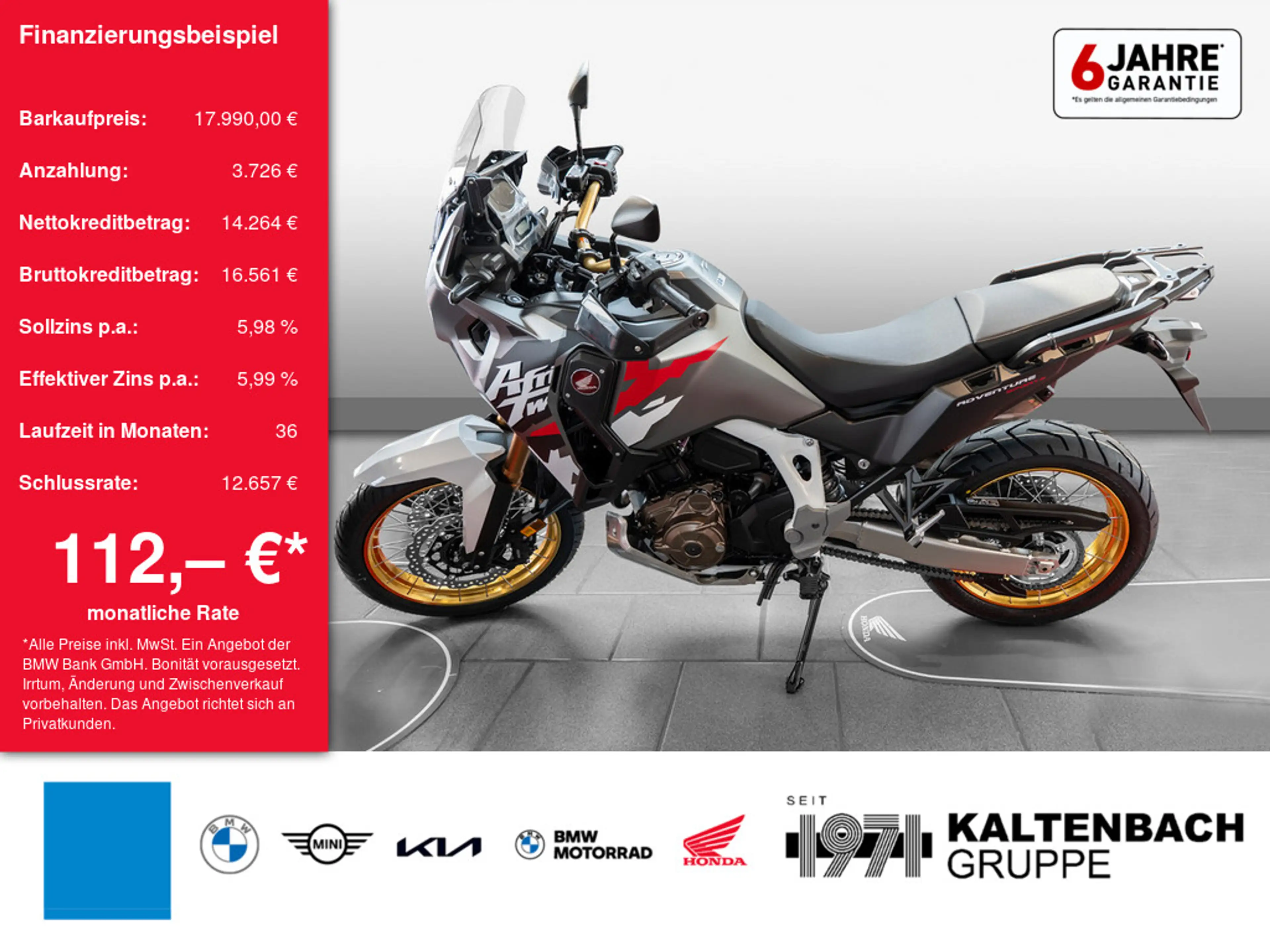 Honda CRF 1100 L Africa Twin LED SCHEINWERFER