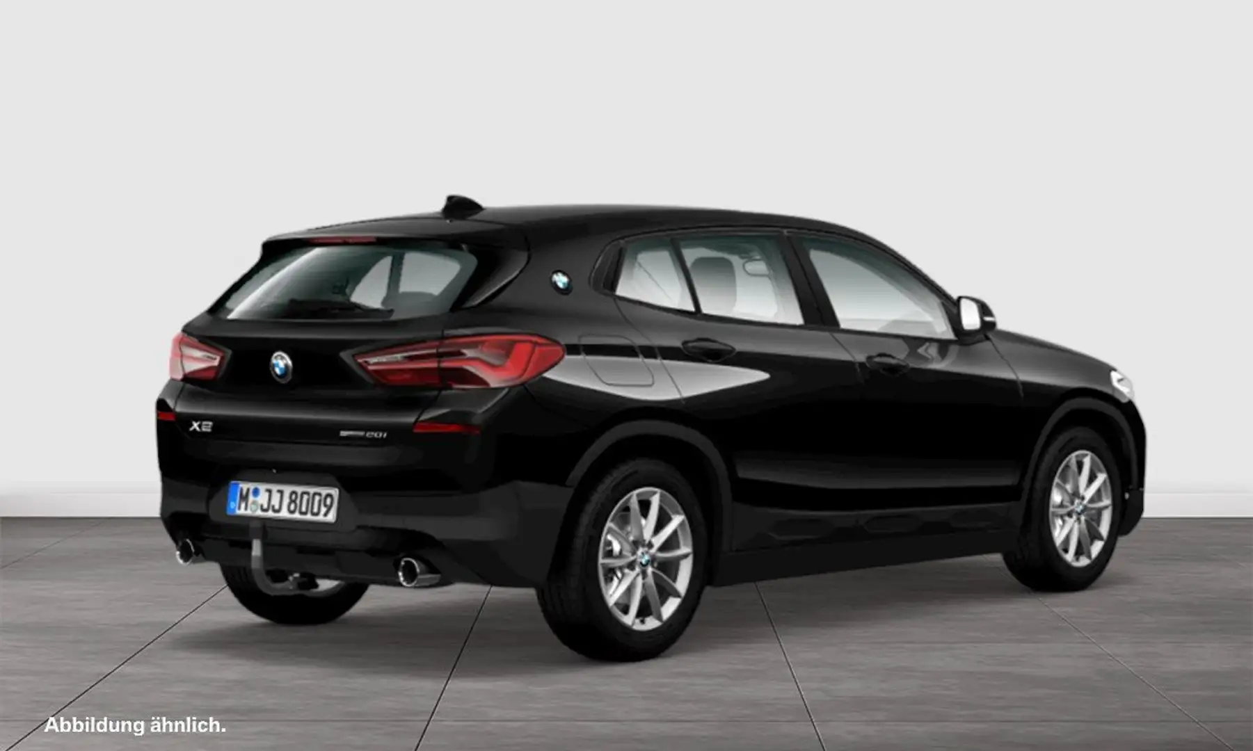 BMW X2 sDrive20i HUD AHK RFK NAVI LED PDC V+H DAB Schwarz - 2