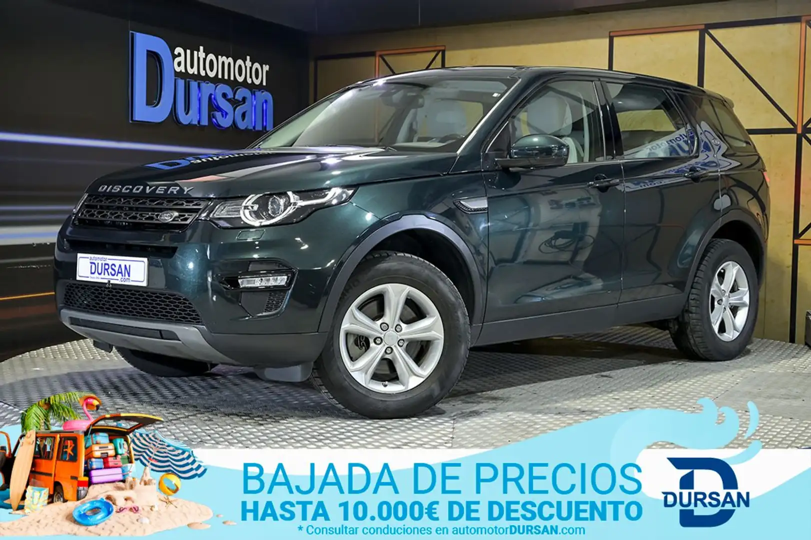 Land Rover Discovery Sport HE AUT 4X4 150CV Grün - 1