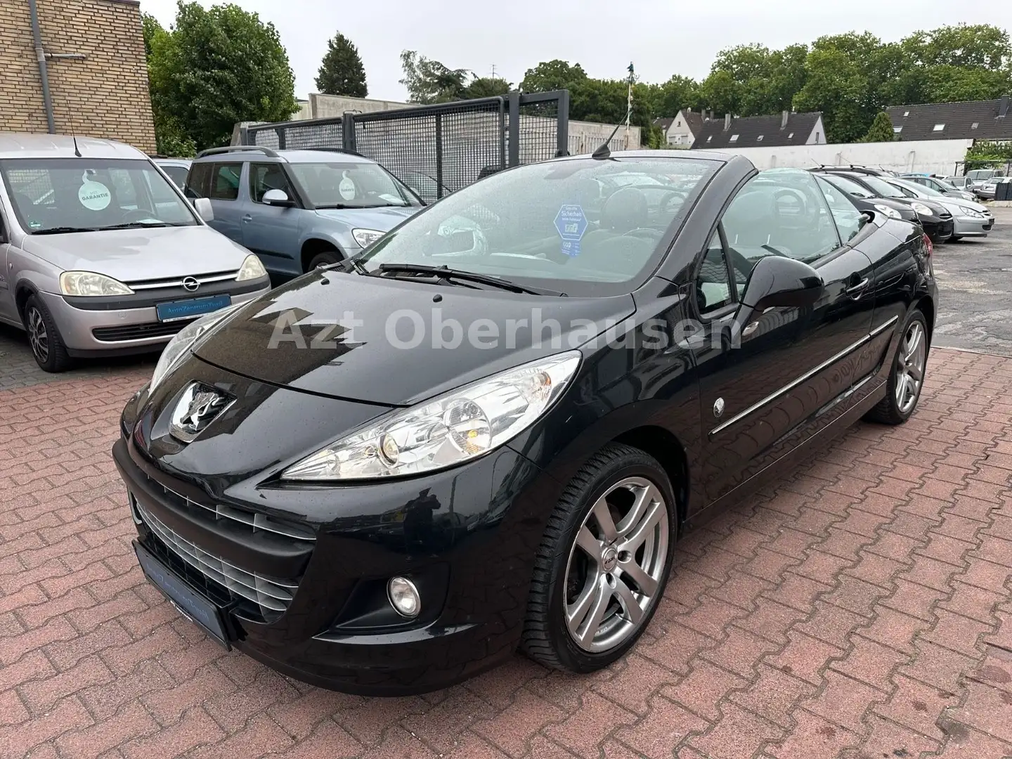 Peugeot 207 CC Cabrio Roland Garros*1.HAND*TÜV NEU* Schwarz - 2