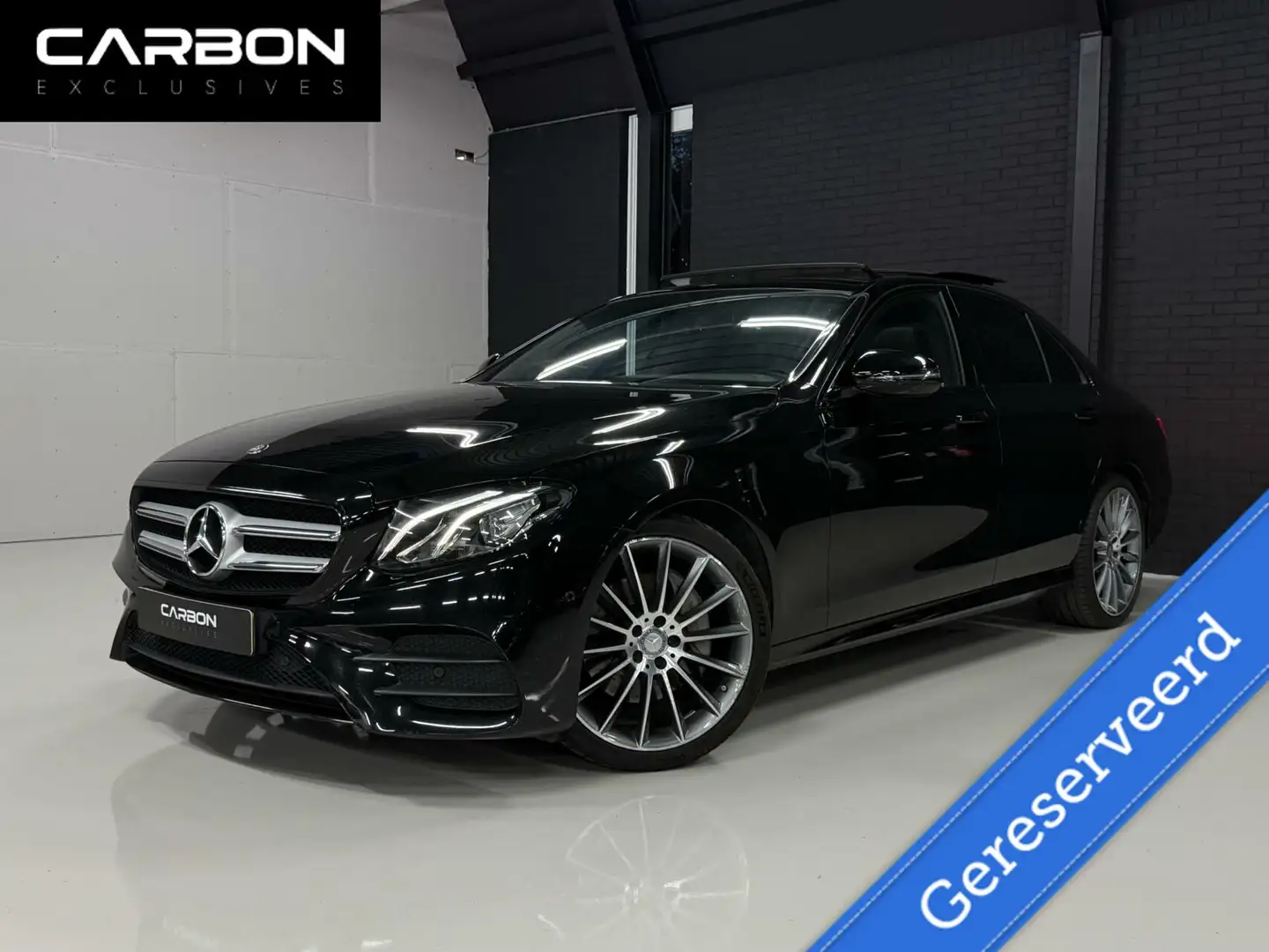 Mercedes-Benz E 200 AMG | Pano | Burmester | Sfeer | NL Zwart - 1