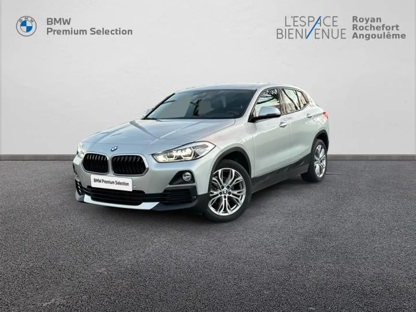 BMW X2 sDrive16dA 116ch Lounge DKG7 Euro6d-T Silber - 1