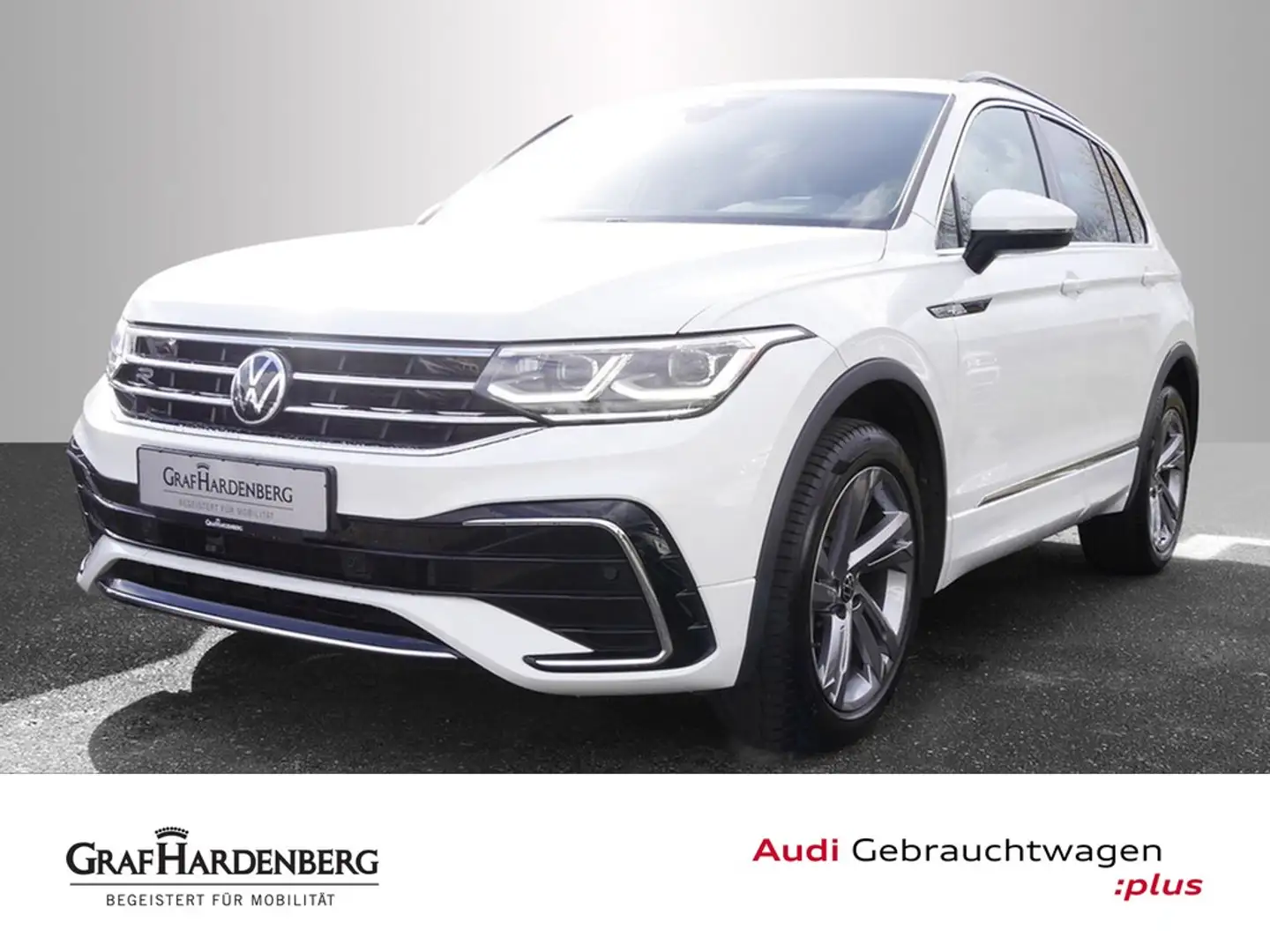 Volkswagen Tiguan 2.0 TSI DSG 4M R-Line Navi MatrixLED Wit - 1