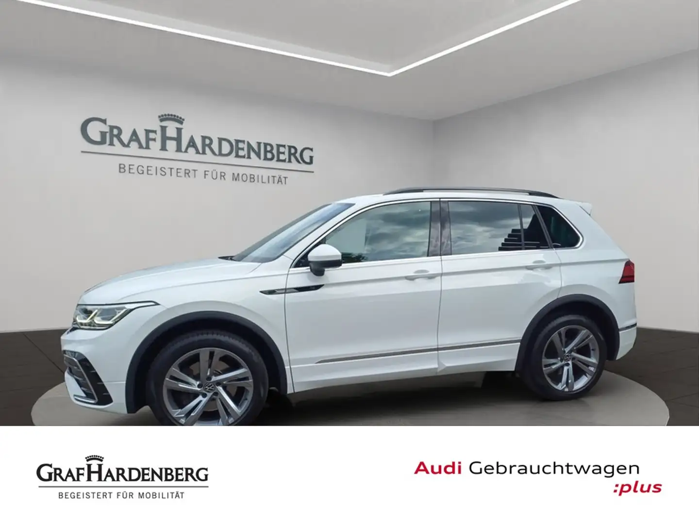 Volkswagen Tiguan R-Line 4Motion TSI DSG Navi Pano Matrix Weiß - 1