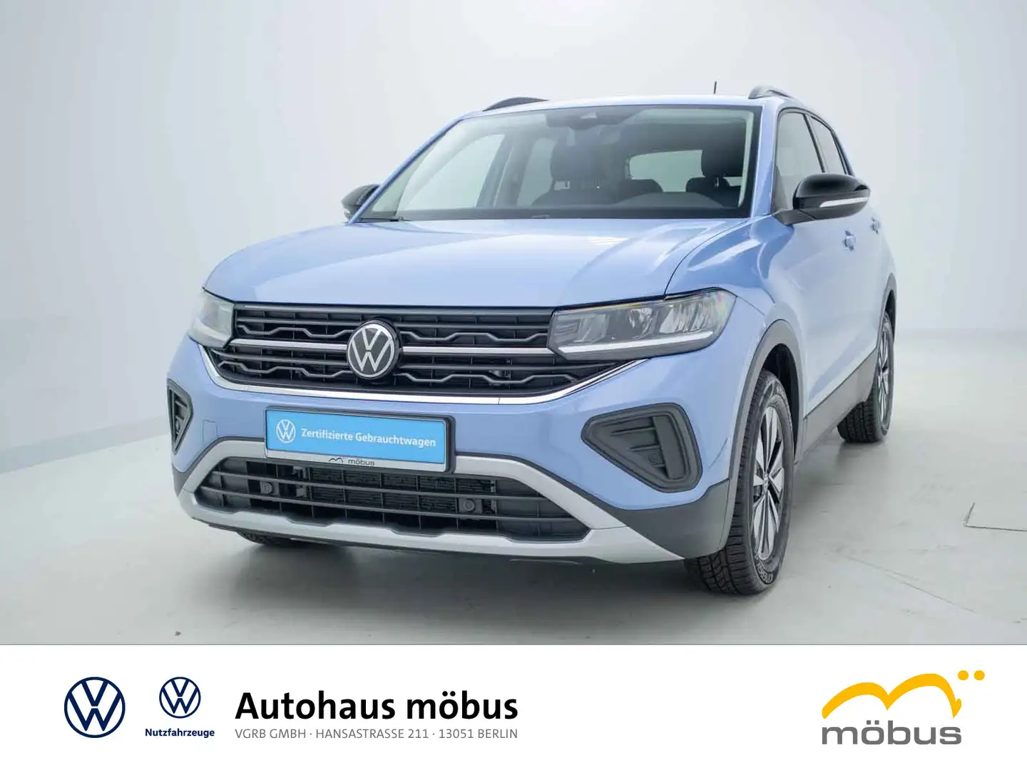 Volkswagen T-Cross 1.0 TSI Goal*DSG*PDC*AAC*SHZ*LANE*APP* Blau - 2