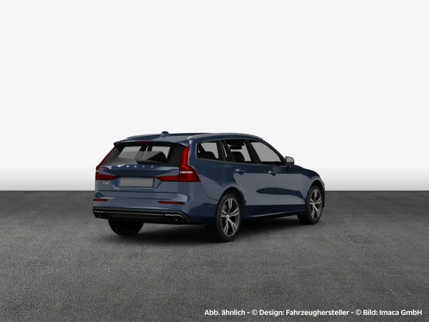 Volvo V60 B4 B DKG Plus Dark Azul - 2