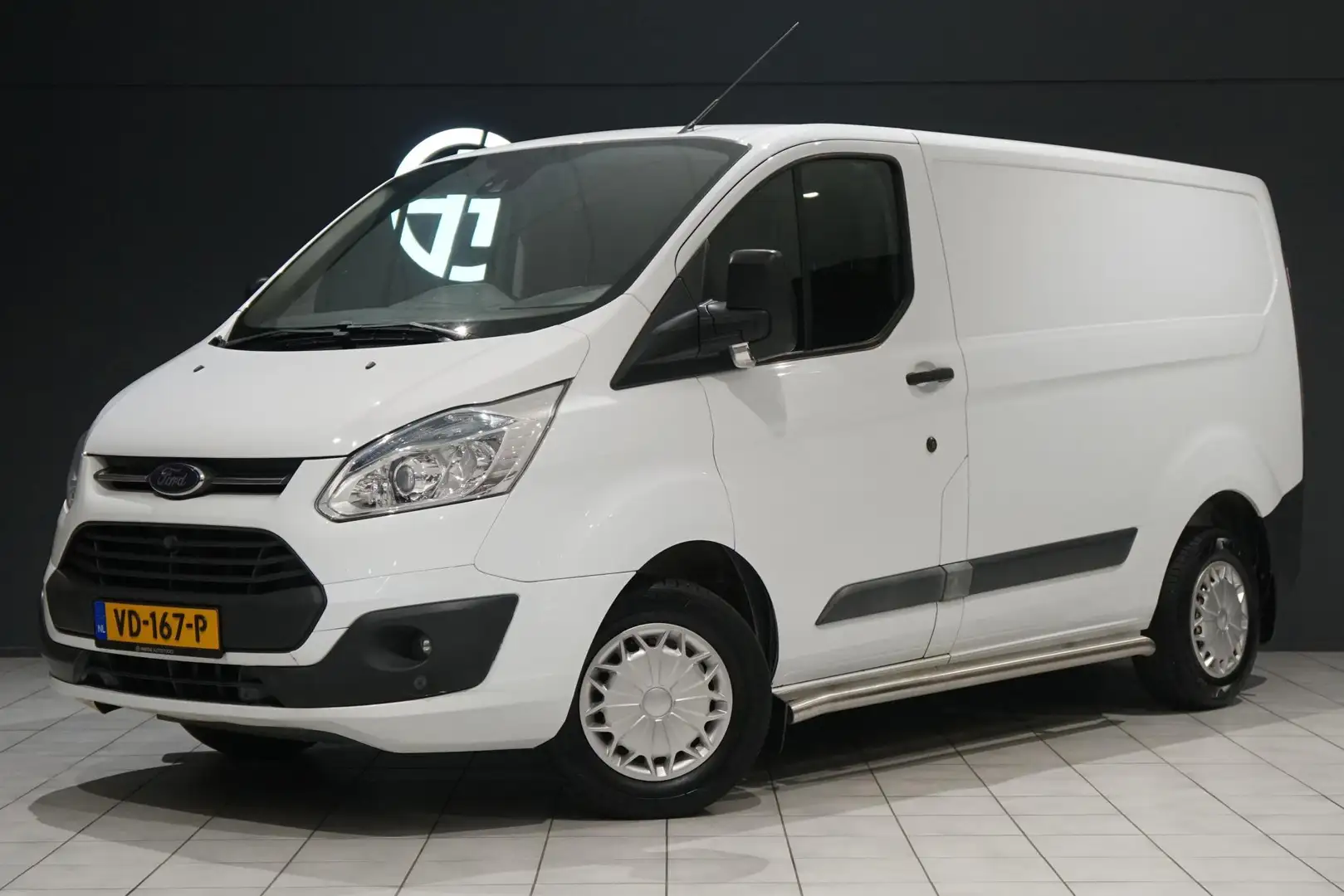 Ford Transit Custom 270 2.2 TDCI L1H1 Trend + TREKHAAK / BETIMMERING / Wit - 1