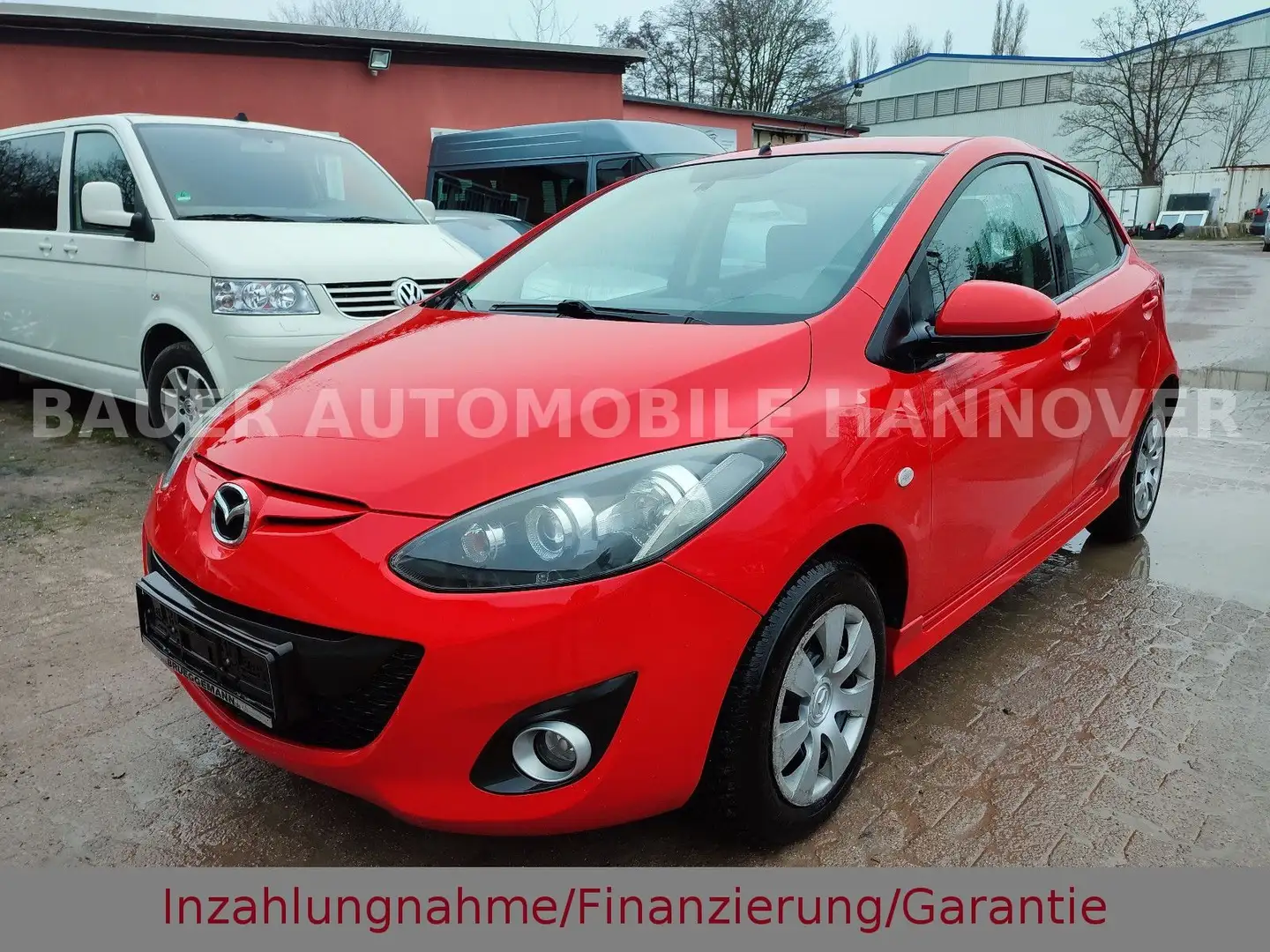 Mazda 2 Lim. 1.6 CD Sport-Line/Tüv NEU Roşu - 1