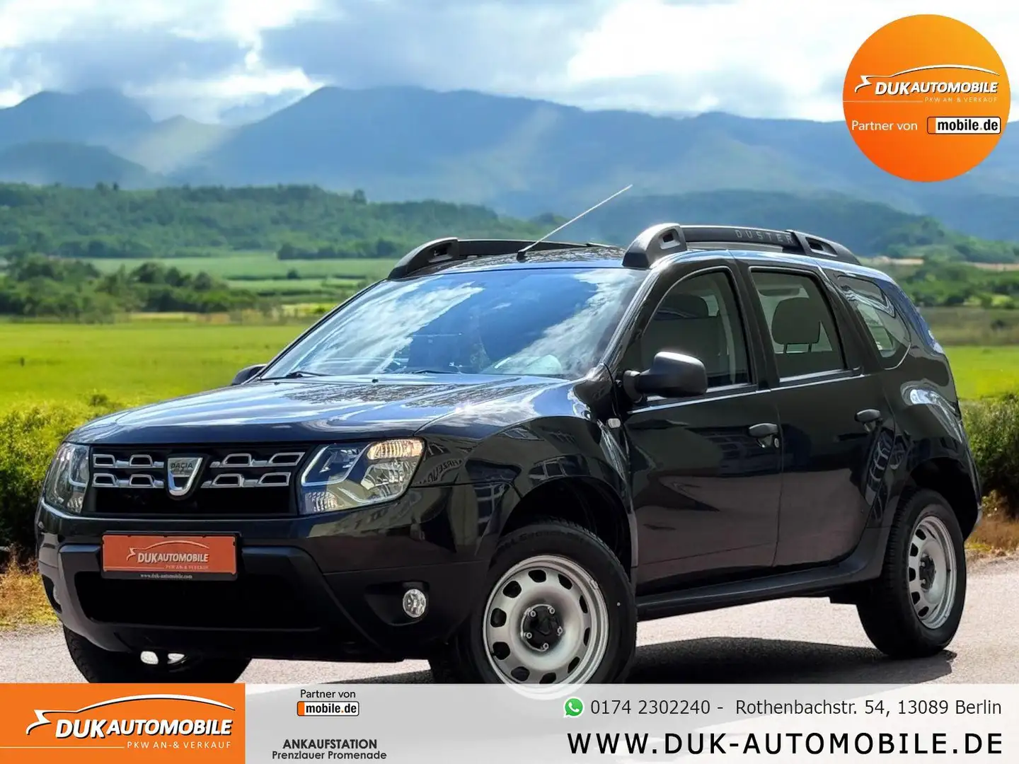 Dacia Duster I Ambiance 4x2 *AppleCarPlay*Klima* Noir - 1