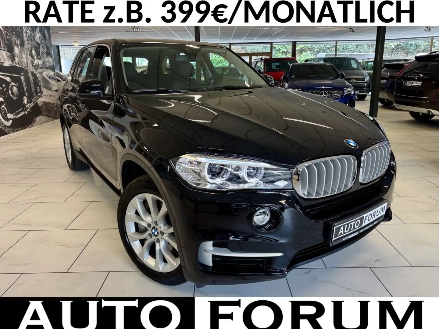 BMW X5 50i xDrive LEDER AUT NAVI CAM ACC SHZ PDC LED Schwarz - 1