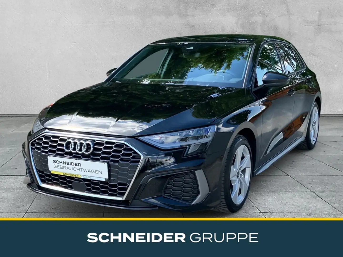 Audi A3 Sportback 35 TFSI S-Line LED+NAVI+SHZ+ACC+APP Nero - 1