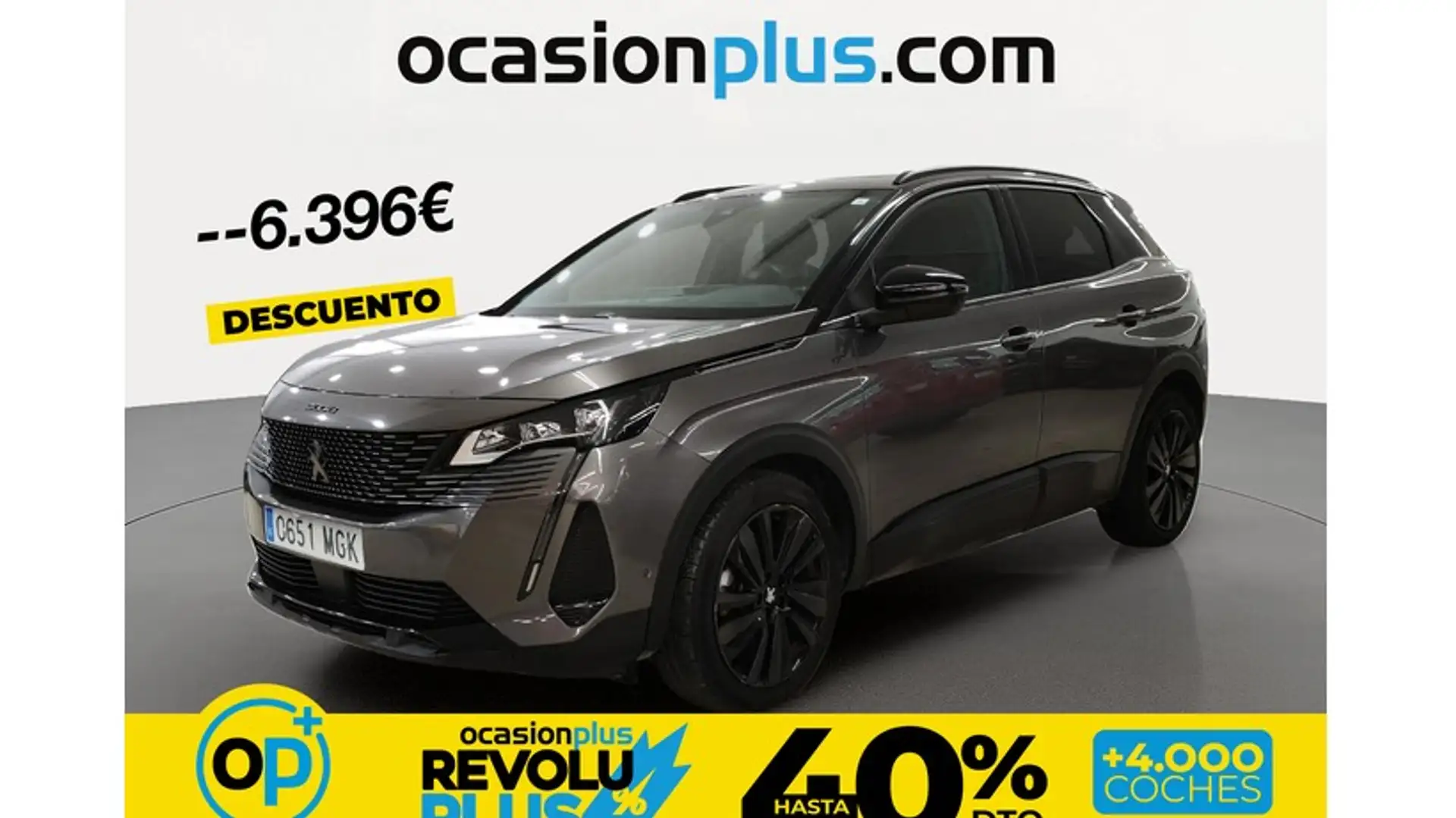Peugeot 3008 1.2 S&S PureTech GT EAT8 130 Grau - 1