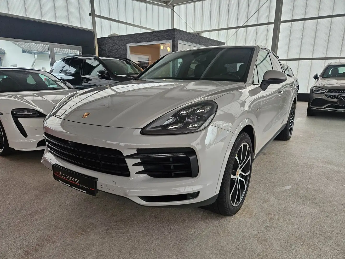 Porsche Cayenne Coupe E-Hybrid SAGA/21"/Luft/360°/BOSE Gris - 1