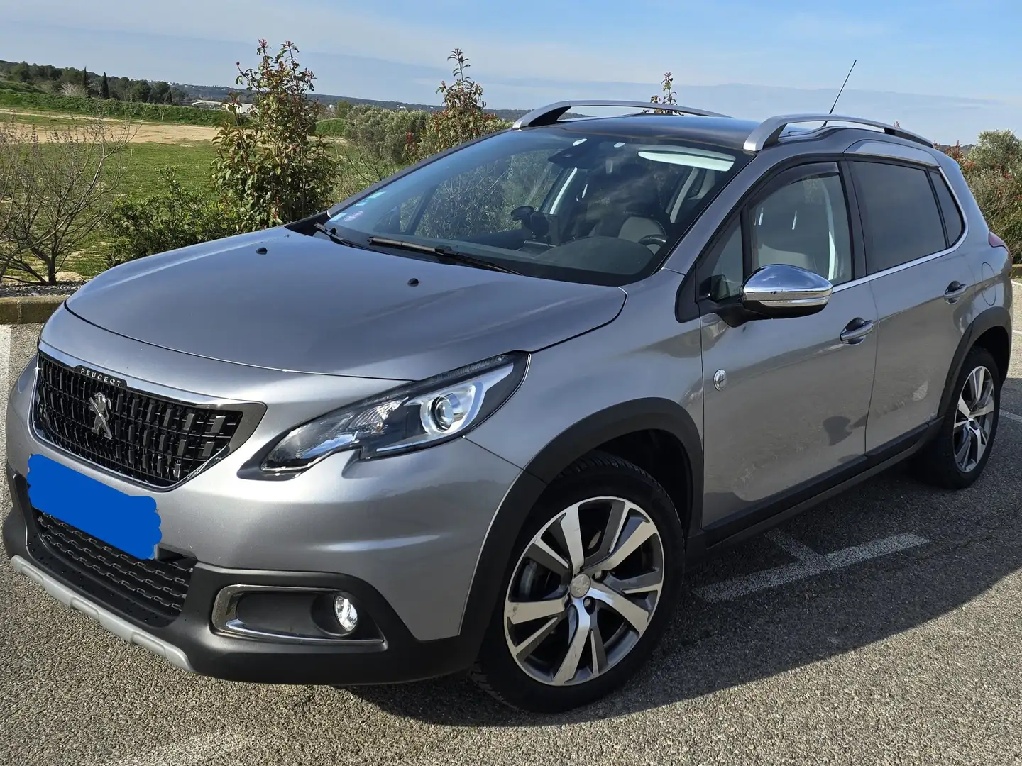 Peugeot 2008 1.2 PureTech 110ch S Gris - 1